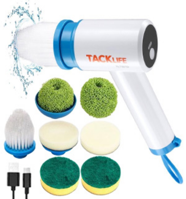 Picture 6 of Handheld Power Spin Scrubber & Accessories