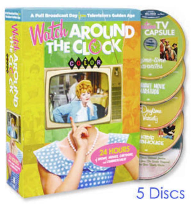 Picture 5 of Watch Around the Clock: 24 Hours of TV in Color - DVD + Digital Collection