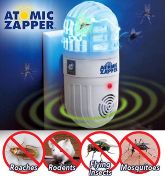 Picture 5 of The 2-in-1 Atomic Bug Zapper and Ultrasonic Rodent Repeller
