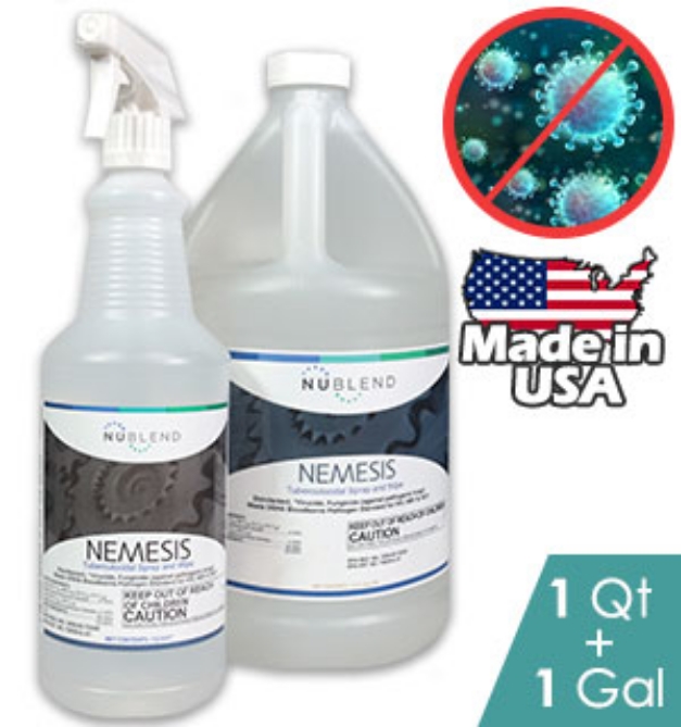 Picture 5 of Nemesis Disinfectant Cleaner Bundle - Kills COVID and more in 60 Seconds!