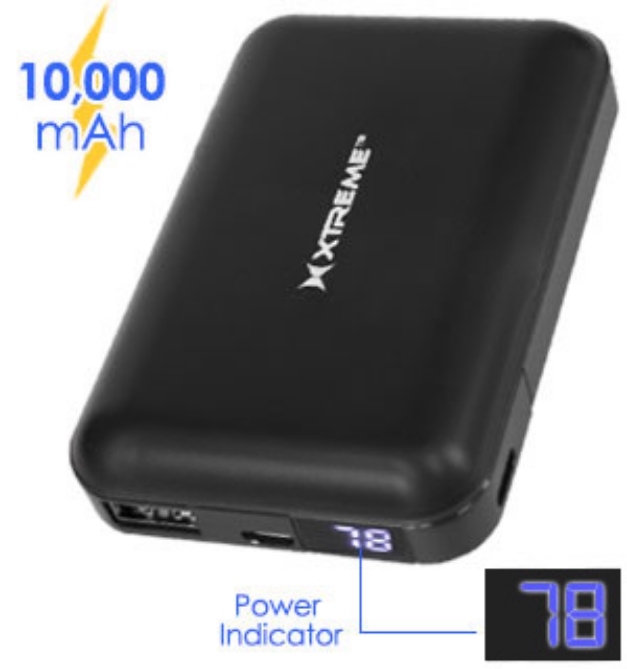 Picture 5 of 10000mAh Power Bank with Digital LED Display