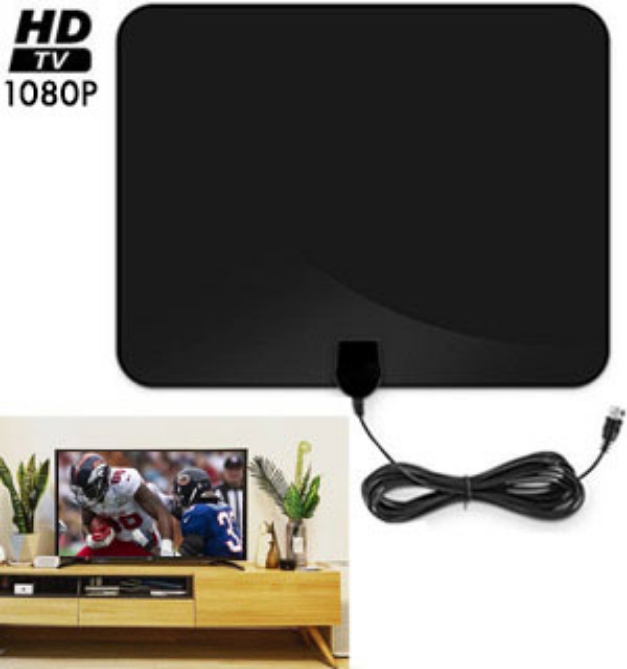 Click to view picture 5 of Ultra-Thin HDTV Antenna with 100 Mile Radius