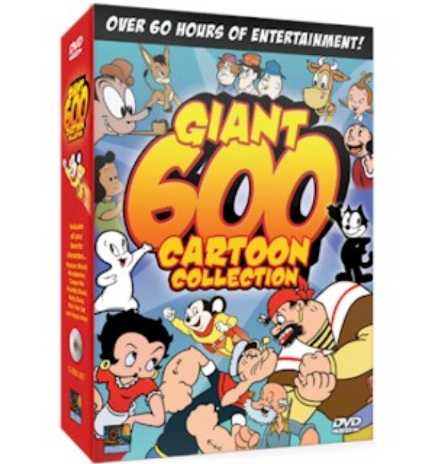 Picture 2 of Giant 600 Cartoon Collection <br /> (12 DVDs)