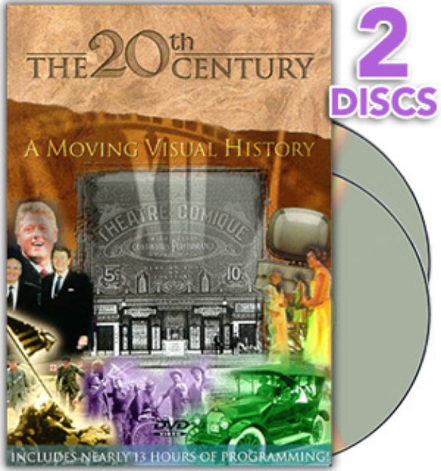 Picture 1 of The 20th Century: A Moving Visual History DVD