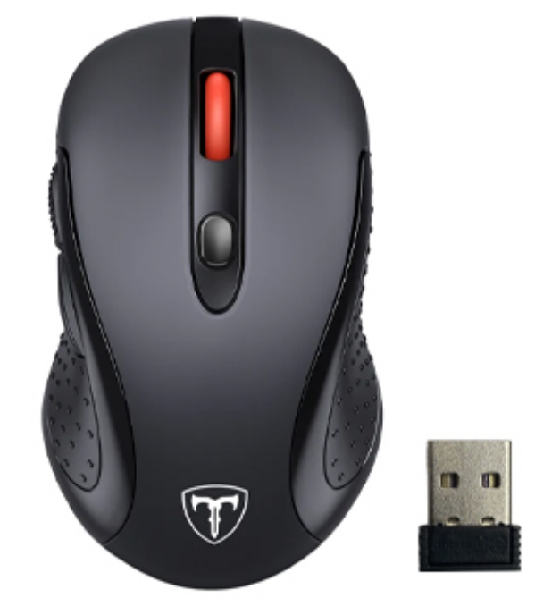 Picture 1 of Wireless Computer Mouse with USB Receiver