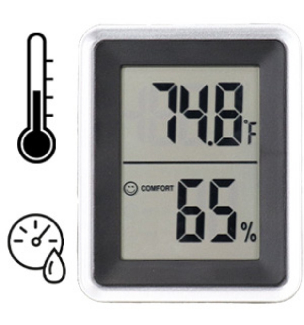 Picture 1 of Digital Thermometer And Hygrometer Combo Unit