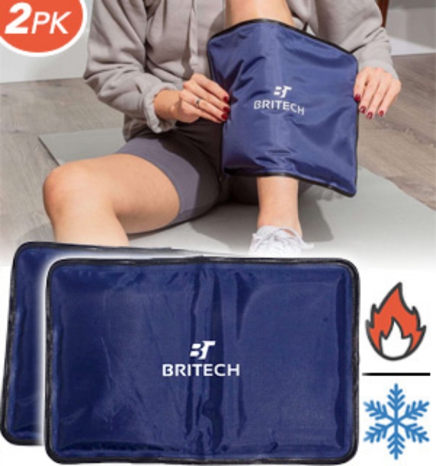 Picture 1 of Extra-Large Reusable Gel Ice Pack for Hot and Cold Therapy