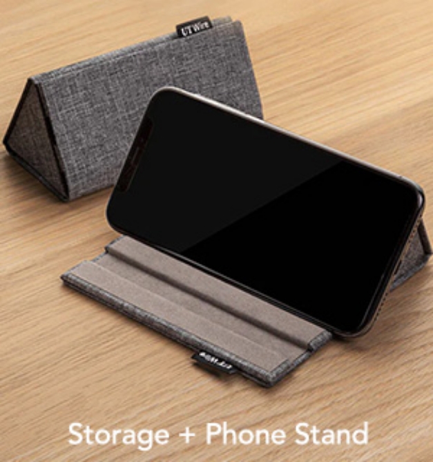 Picture 1 of Pocket 2-In-1 Collapsible Smartphone Stand