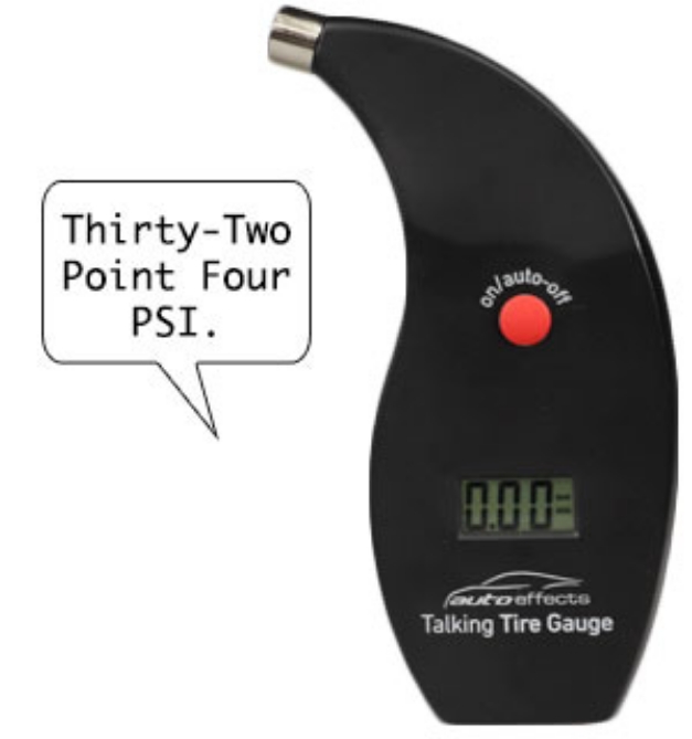 Picture 1 of Talking Tire Pressure Gauge