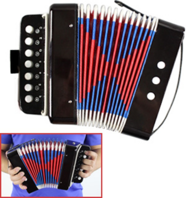 Picture 1 of Mini Accordion - Musical Instrument Toy