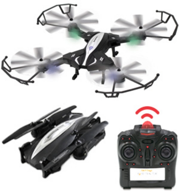 Picture 1 of X4-Retractor Folding Drone with Built-In Camera