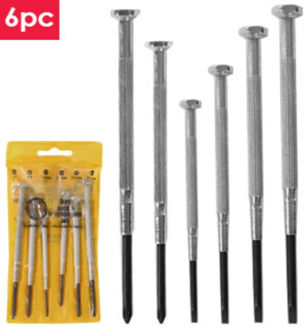Picture 1 of 6-Piece Micro Screwdriver Set