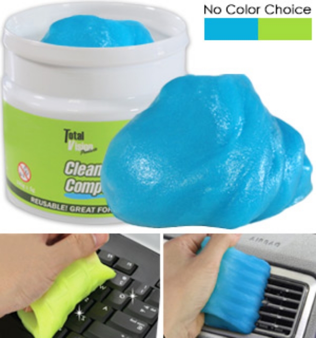 Picture 1 of Keyboard Cleaning Slime - High-Tech Cleaning Compound With No Residue