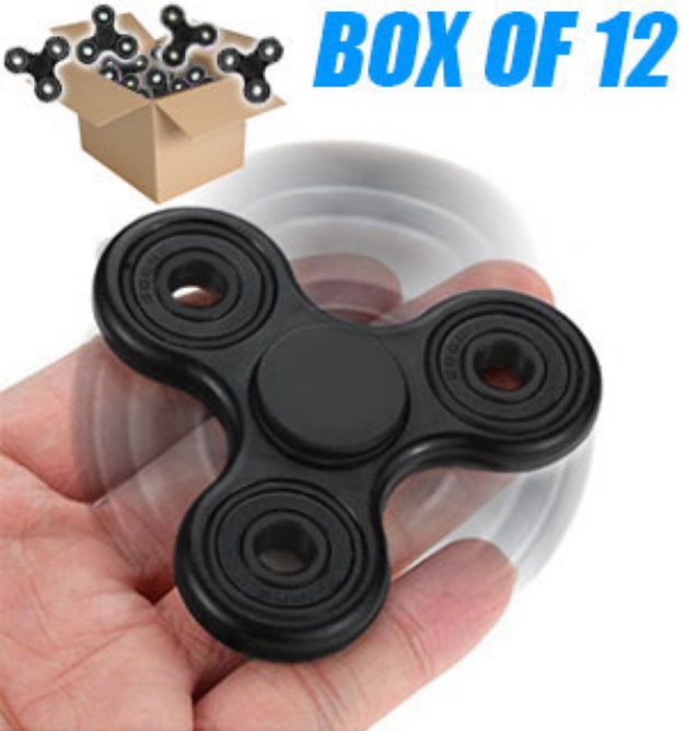 Picture 1 of Dozen of Fun Fidget Spinners - YES a whole pack of 12