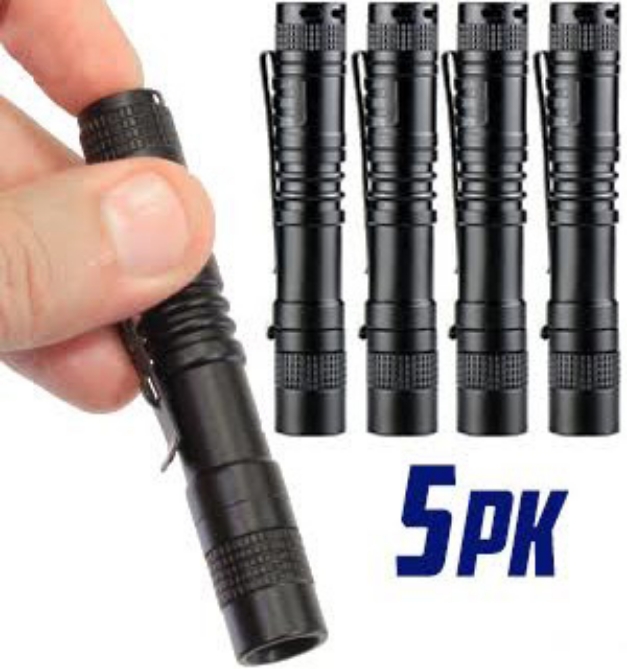 Picture 1 of Super Mini-Flashlights 5-Pack