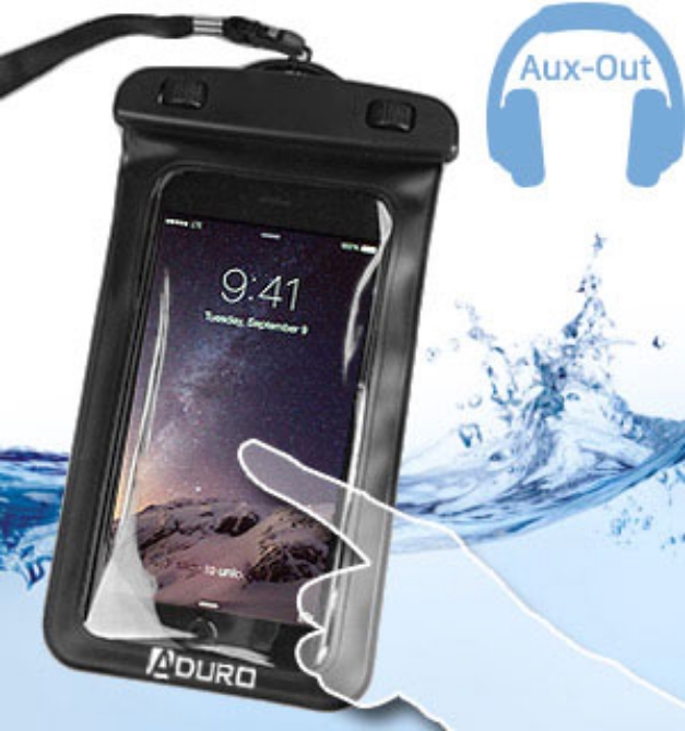 Picture 1 of Universal Smartphone Waterproof Bag with Lanyard