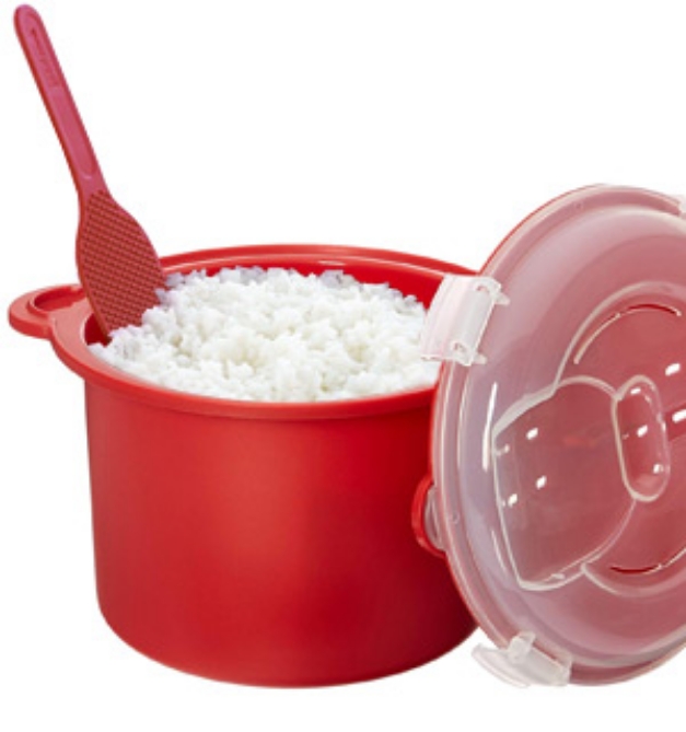 Picture 1 of 4 Piece Microwave Rice Cooker