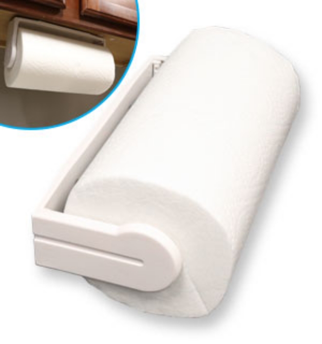 Picture 1 of Wall or Cabinet Paper Towel Holder