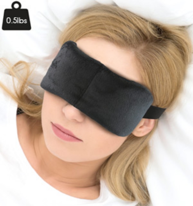 Picture 1 of Weighted Fleece Sleeping Mask