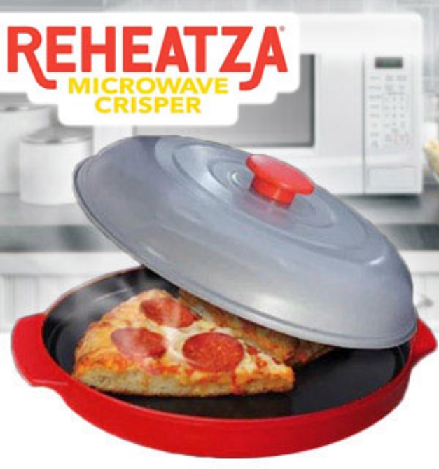 Picture 1 of Reheatza Microwave Crisper - The Best Way to Reheat Pizza and more!