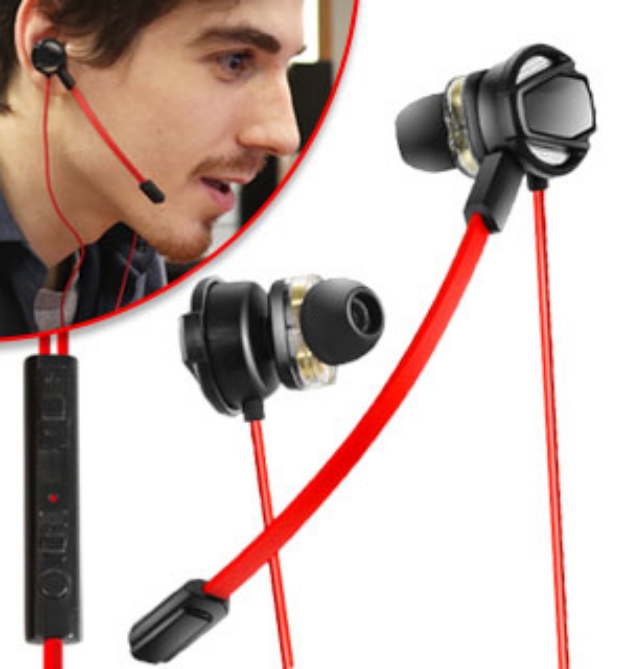Picture 1 of Gamer Earbuds with Detachable Microphone