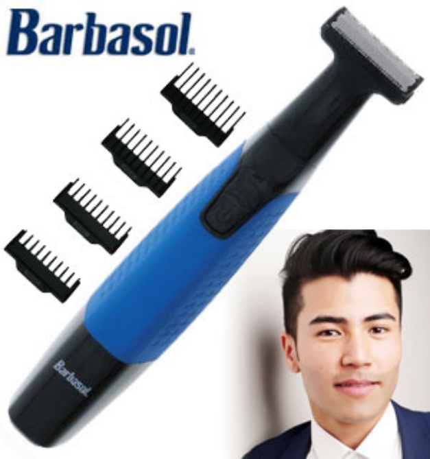 Picture 1 of Barbasol Power Blade All-In-One Shaver And Trimmer W/ 4 Cutting Combs