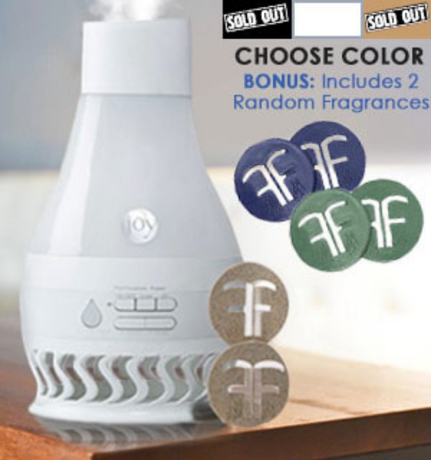Picture 1 of Forever Fragrant AirFLO Humidifier and Air Purifier with Bonus Scent Discs