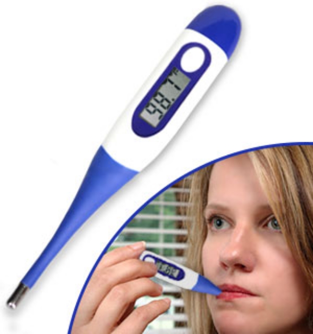 Picture 1 of Flexi-TempCheck Digital Thermometer (Quick and Accurate)
