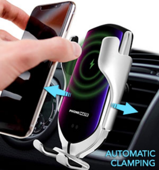 Picture 1 of Phone Mate Wireless Charging Phone Mount