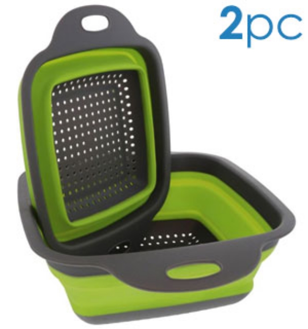 Picture 1 of Collapsible Colander 2-Piece