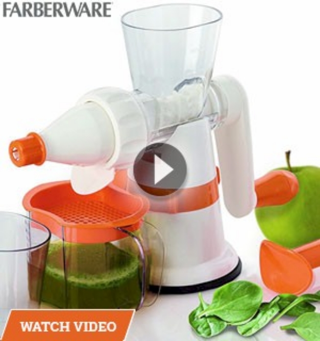 Picture 1 of Farberware Professional Manual Fruit and Vegetable Juicer