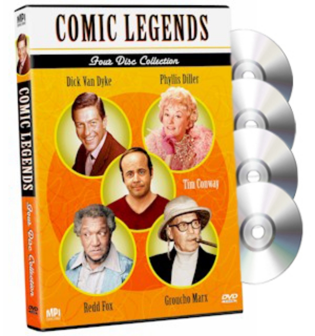 Picture 1 of Comic Legends 4-DVD Collection - Laugh Out Loud Wholesome Comedy