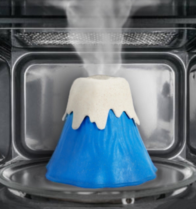 Picture 1 of Eco-Friendly Volcano Microwave Steam Cleaner