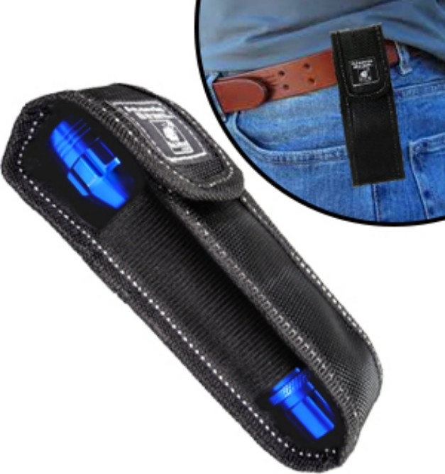 Picture 1 of Atomic Beam Flashlight Nylon Carrying Pouch