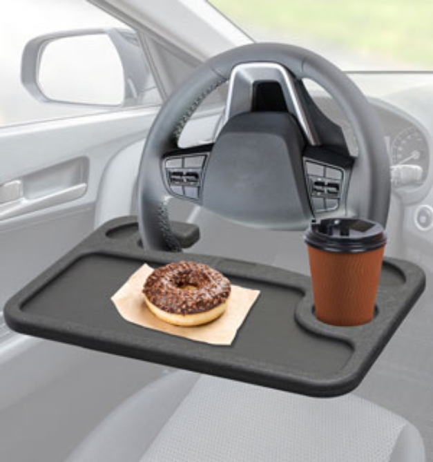 Picture 1 of Auto Travel Tray - Use as a Desk or Eating Tray