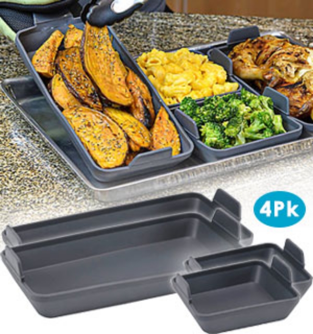 Picture 1 of Handy Sheetz Silicone Bakeware Set