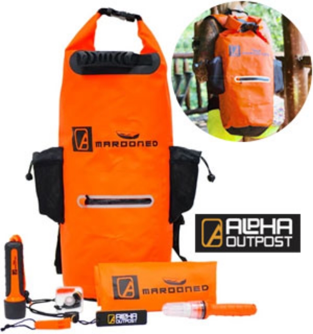 Picture 1 of Marooned Emergency Survival Gear Kit By Alpha Outpost