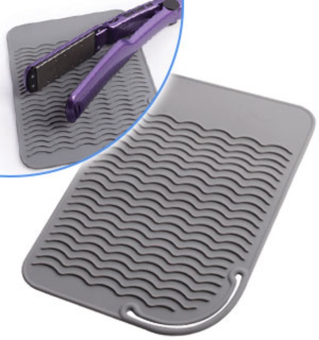 Picture 1 of Silicone Heat Resistant Mat for Hot Styling Tools