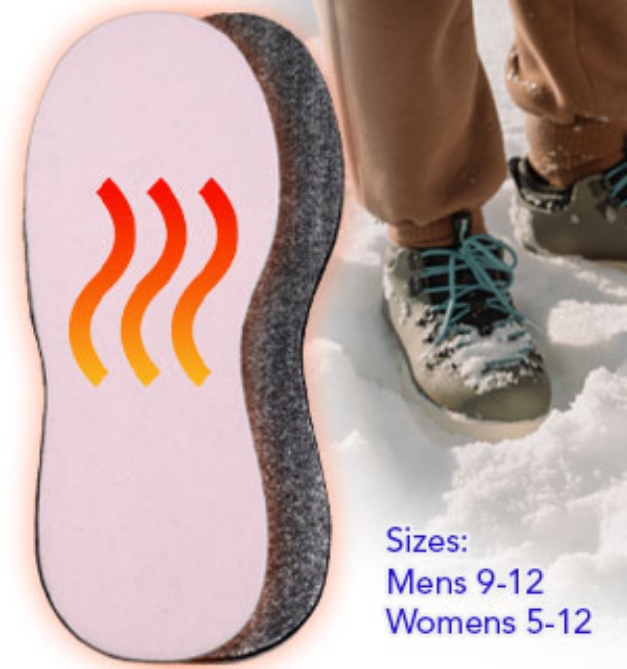 Picture 1 of Heat Trendz Insoles Trim To Fit Your Shoe!