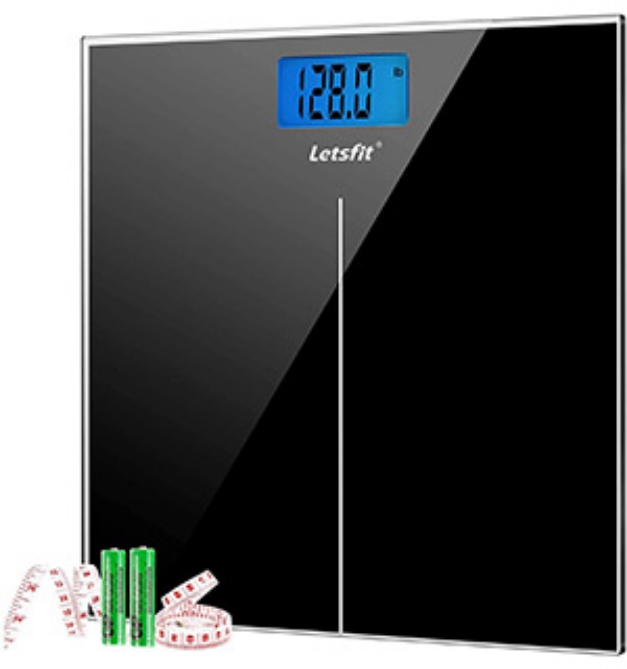 Picture 1 of Large-Display Digital Weight Scale with Weight Loss Tracking