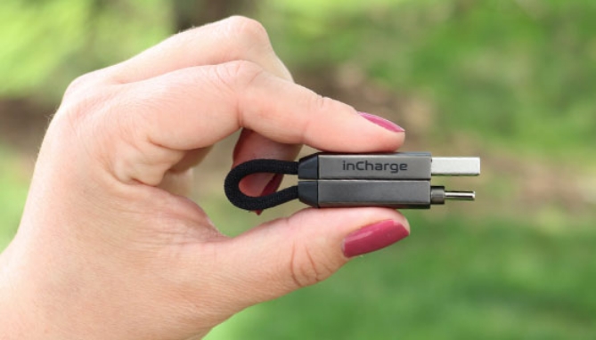 Picture 2 of inCharge 6 Keyring: Portable, Universal Charging Cable for All Devices