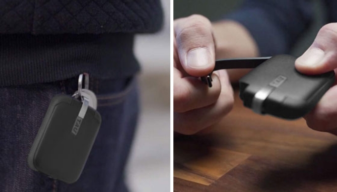 Picture 2 of Tau Portable Power Bank: The Always Charged Universal Keychain