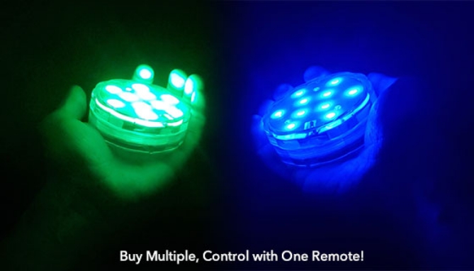 Picture 2 of Waterproof Color-Changing Light with Remote Control