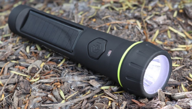 Picture 3 of HybridLight Solar-Powered Survival Flashlight and Power Bank