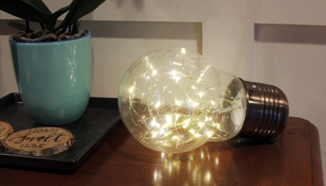 Picture 3 of 10-inch Shimmer Bulb Light - Designed to Enchant and Charm