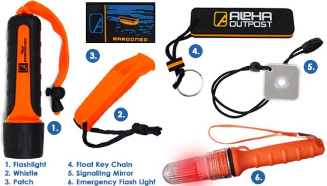 Picture 7 of Marooned Emergency Survival Gear Kit By Alpha Outpost