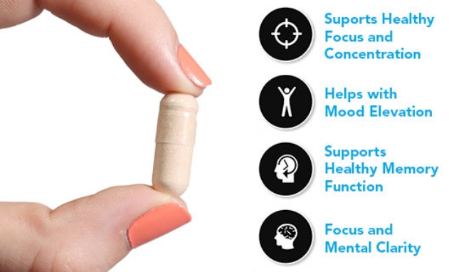 Picture 2 of Neuro Brain & Focus Capsules - Includes the 6 Evidence-Based Supplements for Brain Fog