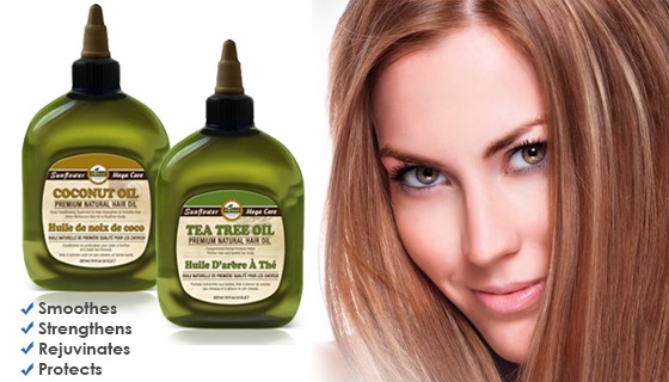 Picture 2 of Premium Coconut and Tea Tree Oil Kit for Hair