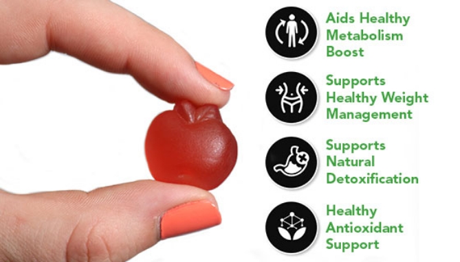 Picture 2 of Apple Cider Vinegar Gummies - Improve Gut Health and Suppresses Appetite