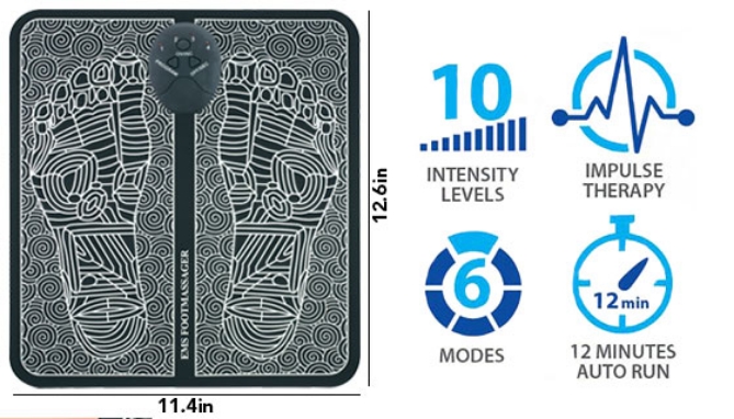 Picture 2 of Advanced EMS Foot Therapy Massager